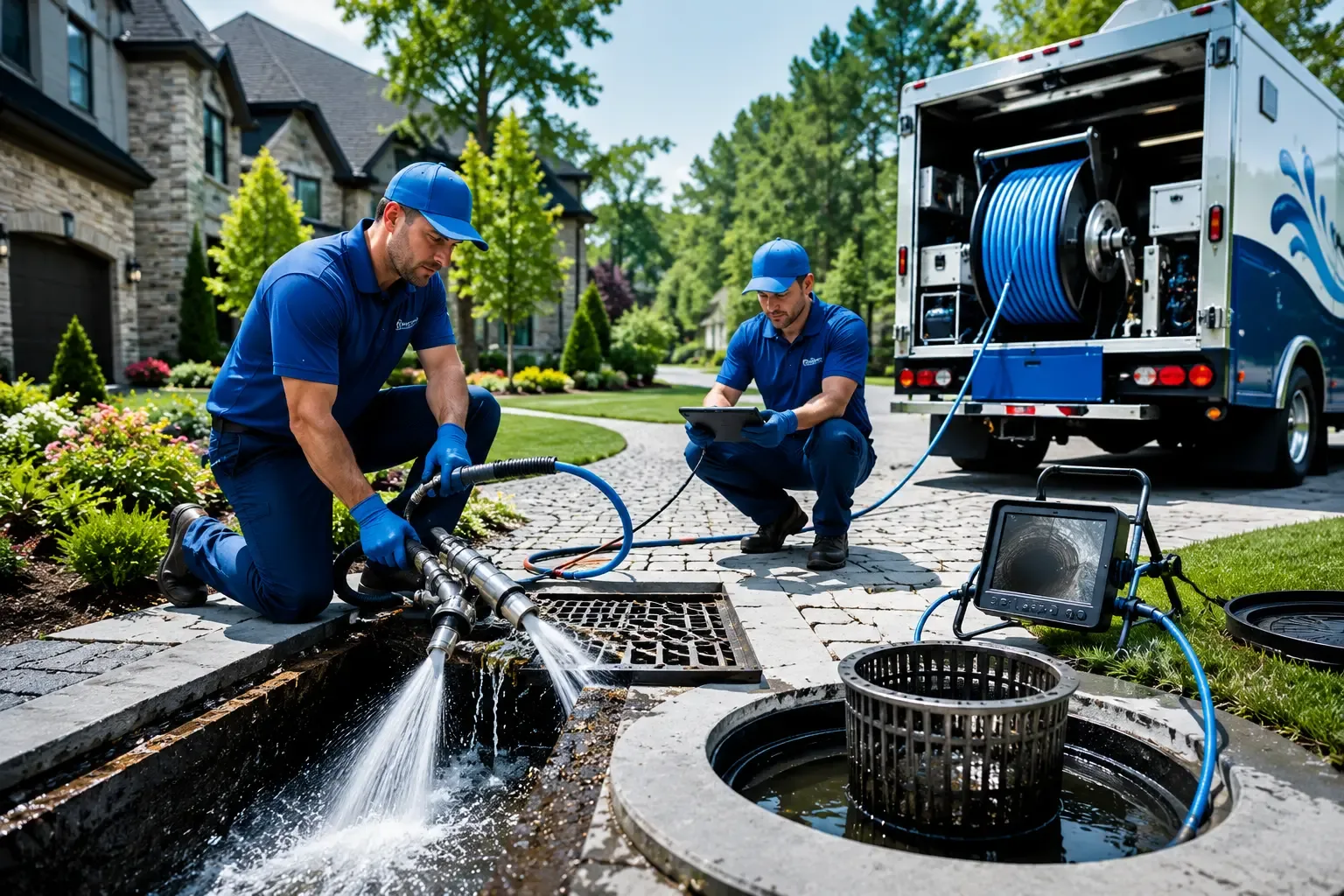 Local outdoor drain cleaning professionals in Hershey, PA