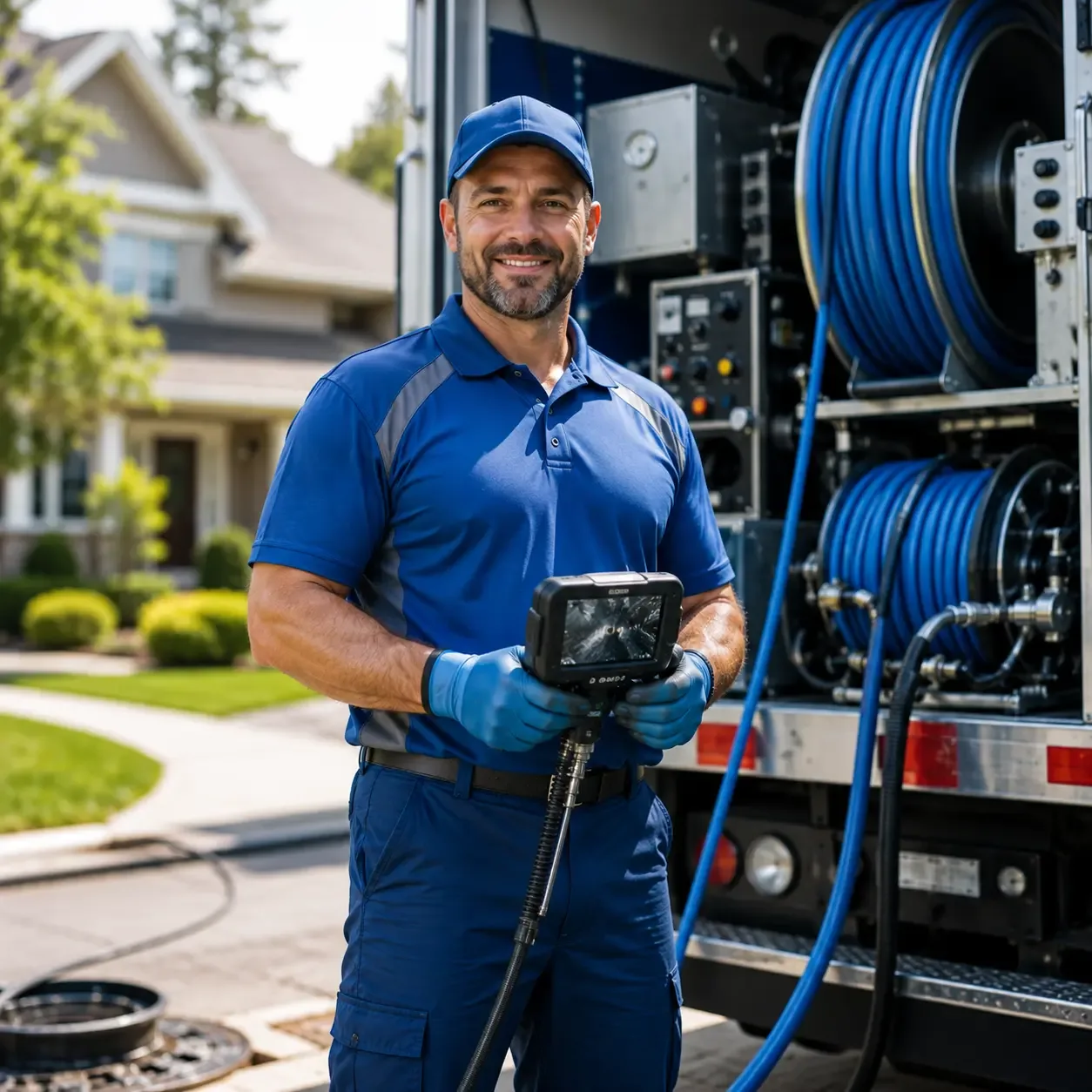 Local outdoor drain cleaning specialists in Hershey, PA